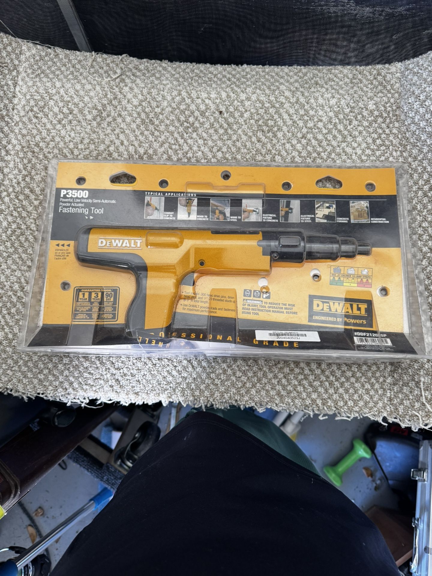 Dewalt P3500 W/ Caliper Strip loads