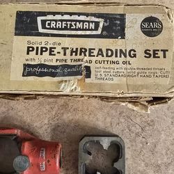 Craftsman Pipe Threading Set