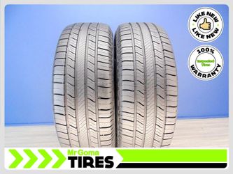 2 MICHELIN DEFENDER 2 XL 235/60R18 USED TIRES 10.0/32 TREAD 107H 2356018