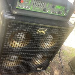 Trace ELLIOT Amp And 4/10s GK GLX Cabinet