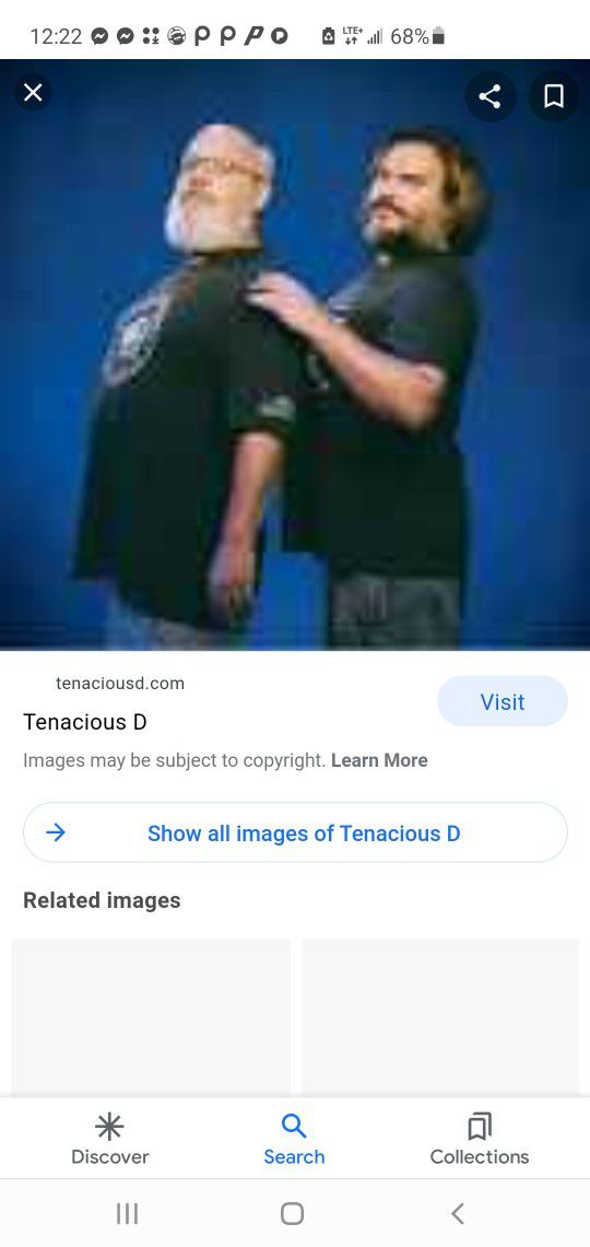 2 Tickets To Sold Out Tenacious D Show Tonight 