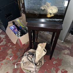 Aquarium And Various Equipment 