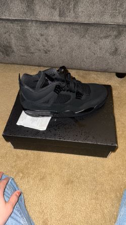 Black Cats Jordan 4s