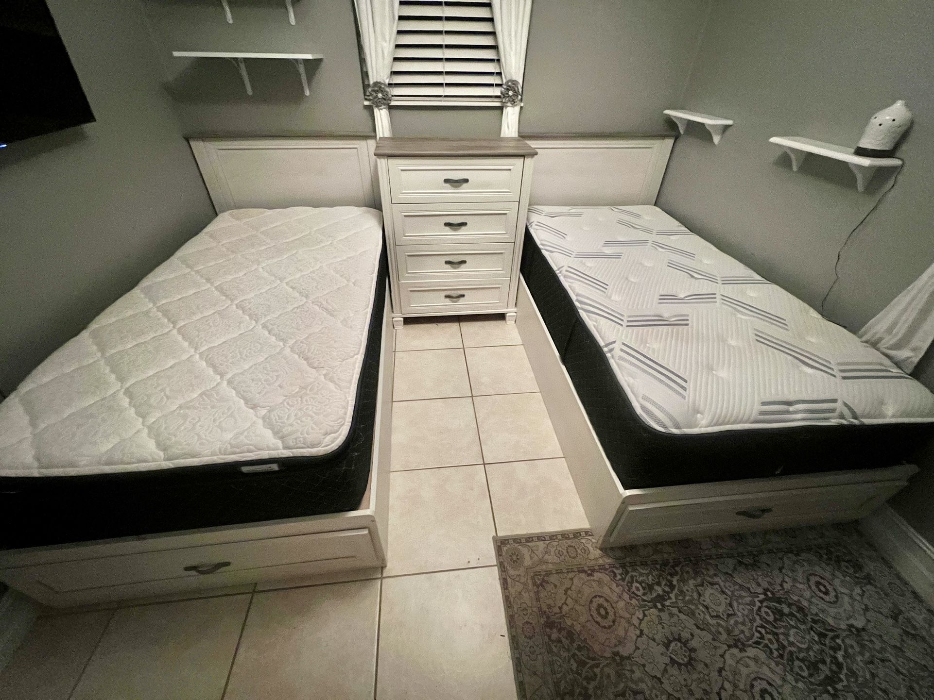 Double Twin Bed Set