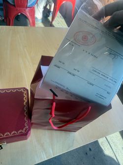 Carter watch brand new with paperwork
