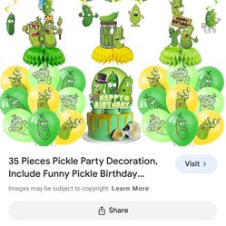 Happy Birthday Pickle Party 