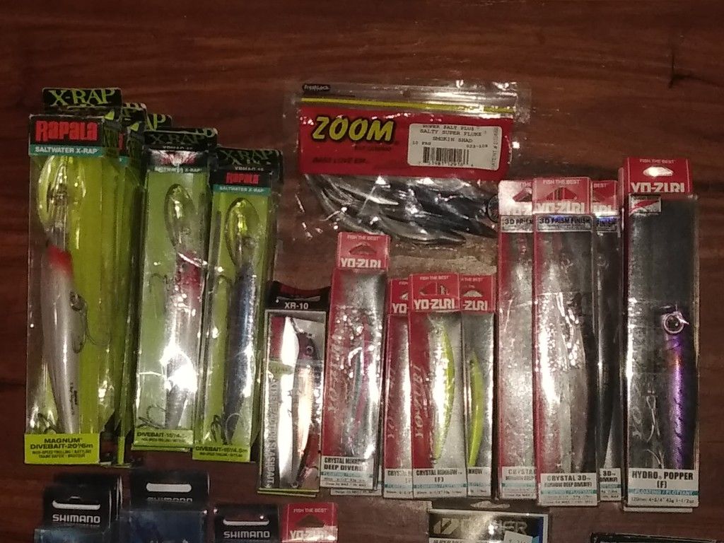 Fishing lures and hooks