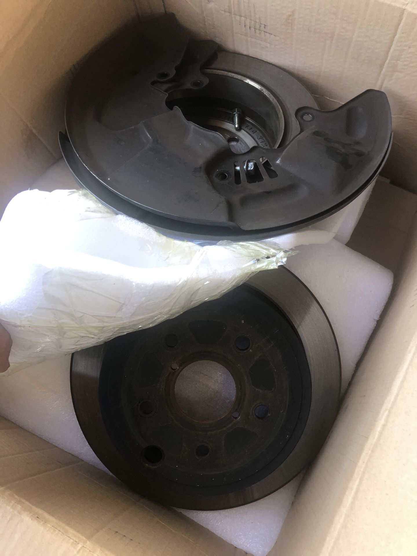 Oem 2018 Subaru WRX brake calipers and rotors