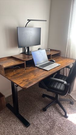 Standing Desk & Office Chair Bundle