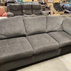 Grey 3 Seater Sofa (Missing Chaise Lounge)