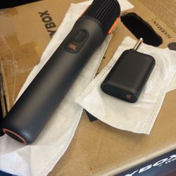 JBL Digital Wireless Microphone System – Dual-Channel Receiver, Adapter, Clear Vocals, Karaoke Ready