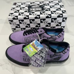 New In Box One Piece Nico Robin Vans Size 12