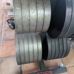 45lb Weights Olympic 90lbs Total 