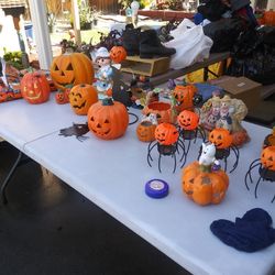 Halloween Things For Sale Table Cloth Different Prizes Need Gone Asp