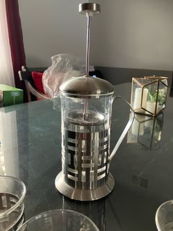 Coffee French press new workout box