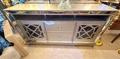 Mirror Console Table