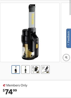 FanttikV9 Mate Apex Cordless Car Vacuum - Black