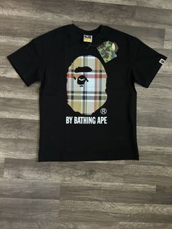Bape Check By Bathing Ape T-shirt Black Small