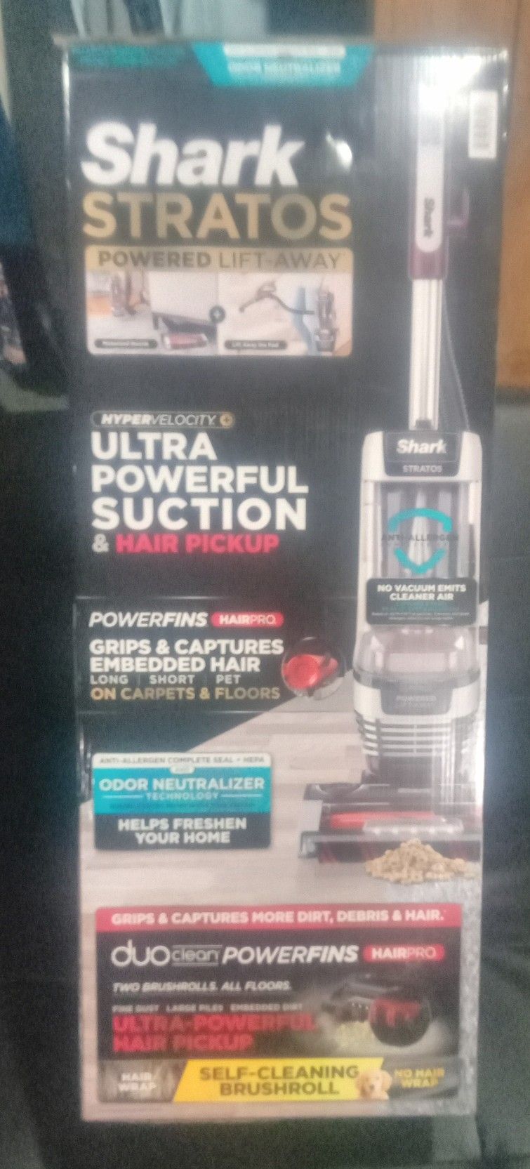 SHARK STRATOS VACUUM
