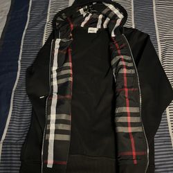 Burberry Zip Up Jacket 