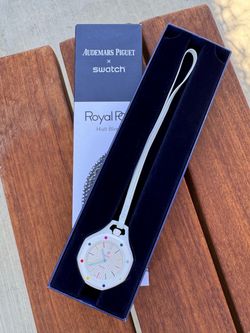 Audemars Piguet x Swatch Royal Pop Huit Blanc Watch
