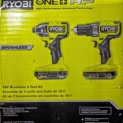 Ryobi Drill set Impact Driver And Drill