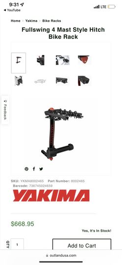 yakima bike rack