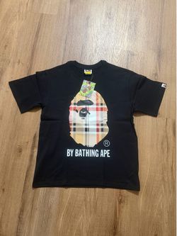 BAPE Blue Camo Ape Head T-Shirt – Black – Brand New