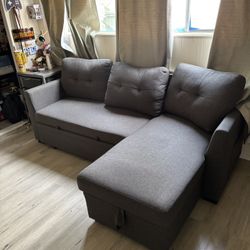 Sofa Bed - Grey
