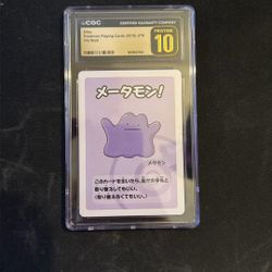 CGC P10 Pokémon Old Maid Ditto
