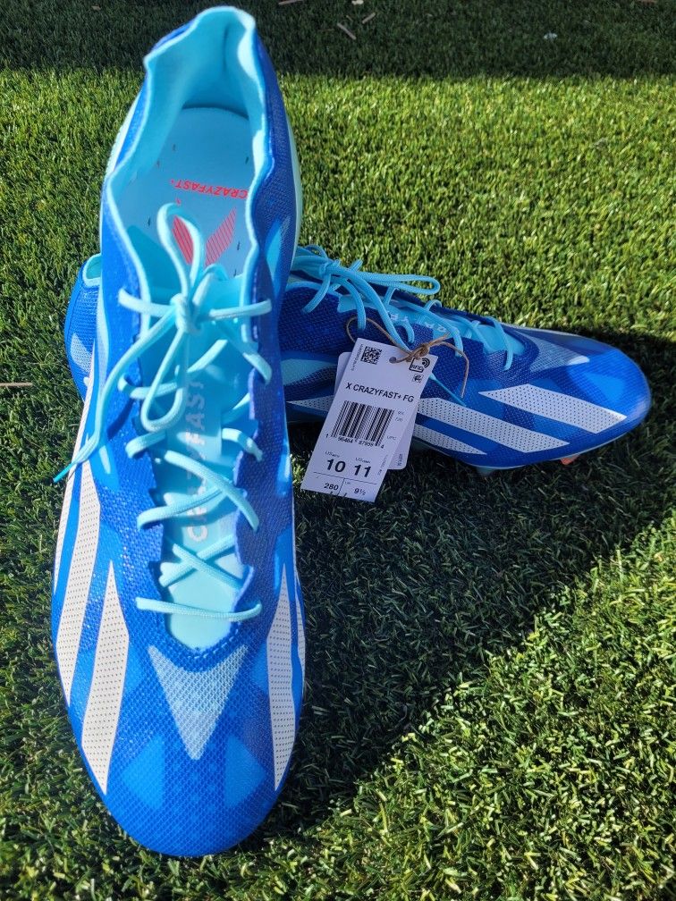 ADIDAS CRAZYFAST + FG SOCCER CLEATS ⚽️