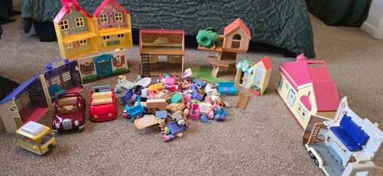 Calico,Pepa Pig and Blue