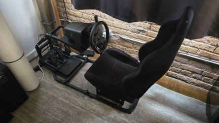 Logitech G Pro Racing Wheel and Pedals with Chair and Shifter
