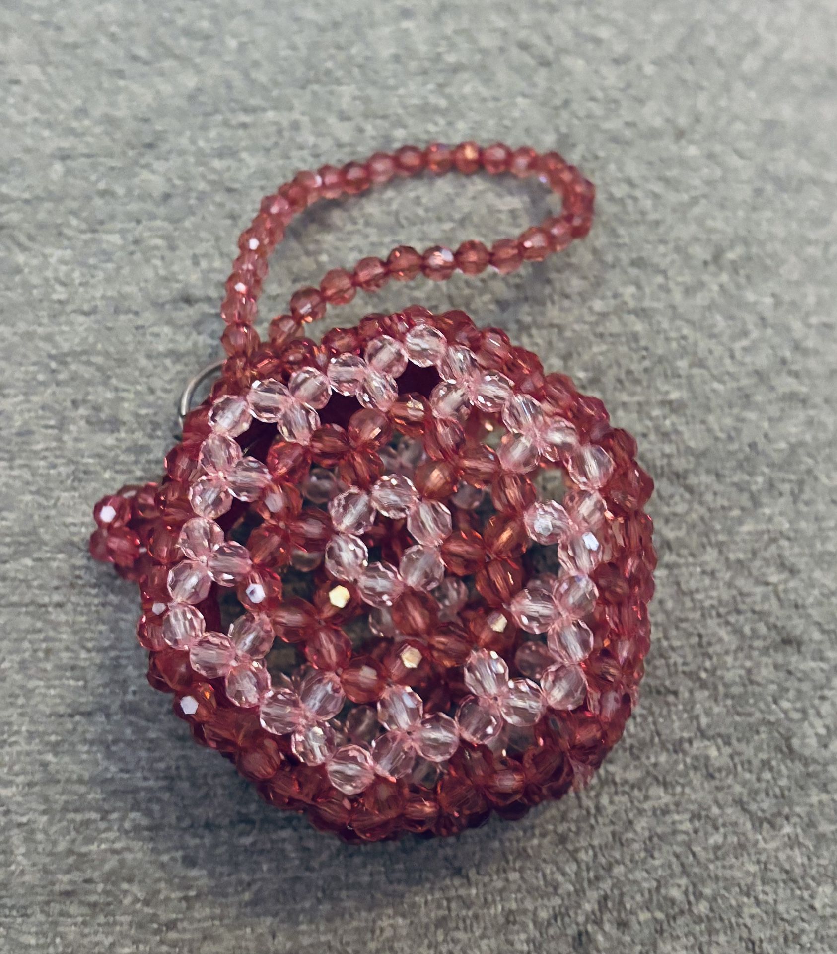 Small Beaded Purses And Keychain 