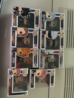 Funkos one piece jujitsu kaisen bleach