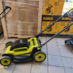Ryobi 40v Hp Brushless 20-in Cordless Electric Battery Walk Behind Self Propelled Mower 