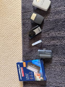 Universal garage door remotes