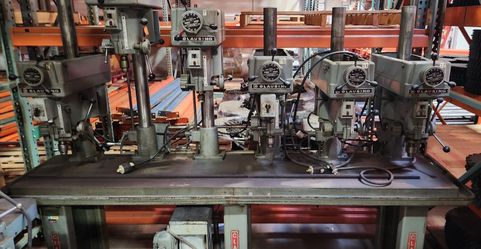 Drill press table