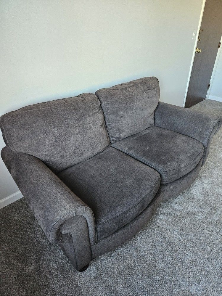 Charcoal Black Couch