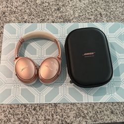 Bose Bluetooth Headphones Limited Edition Rose Gold