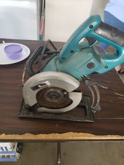 Makita and Black and Decker Cerculiar saws $55.00 each