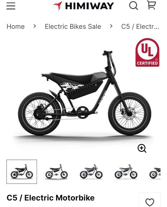 C5 Electric Motorbike