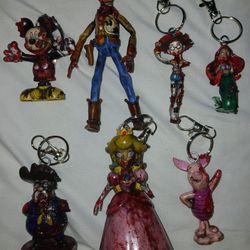 Zombie Keychains 