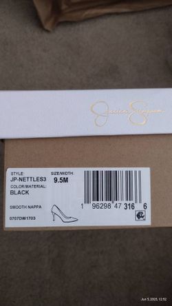 Jessica Simpson size 9.5 High Heel heels pump shoe new in box