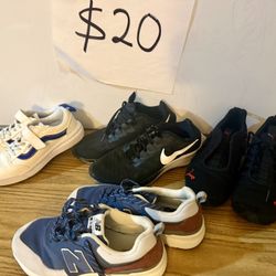 Shoes Size 3, 3.5,  4, 8 All For $20
