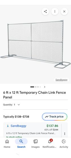 Temporary Fence