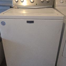 White Maytag Washer 