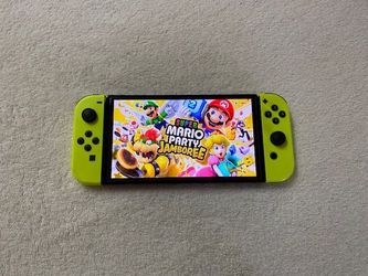 NINTENDO SWITCH OLED MOD with 512GB SD and Over 100 POPULAR SWITCH GAMES