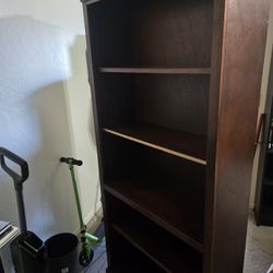 Cherry Wood Bookshelf
