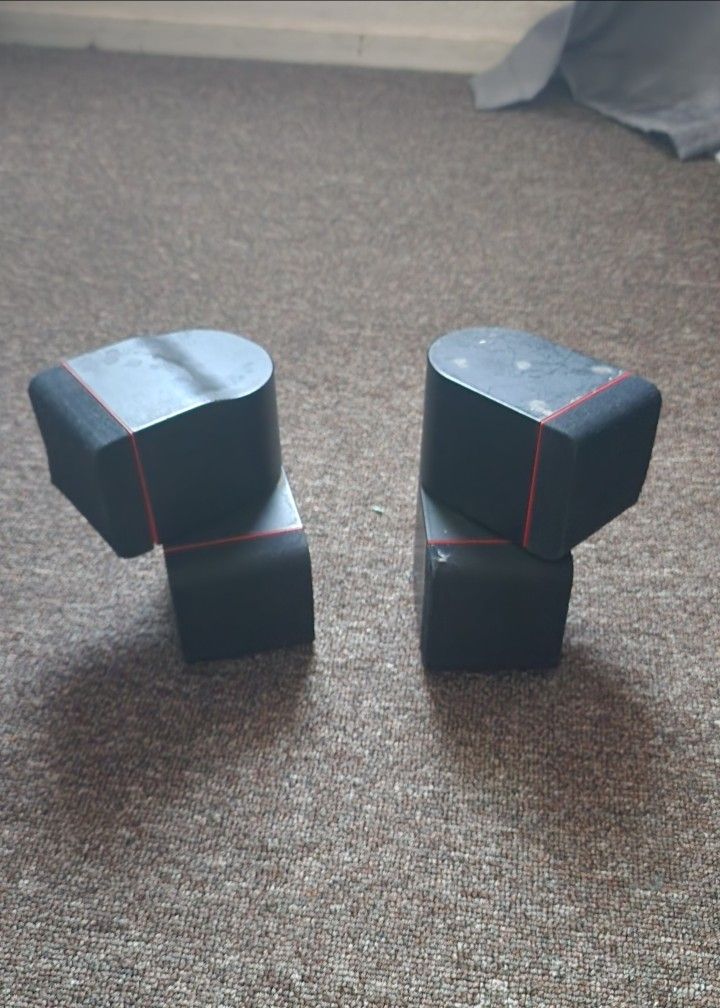 Altavoces Bose Acoustimass Redline Double Cube giratorios Juego de altavoces satélite